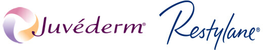 Juvederm and Restylane logos